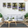 Krókuszok a tölgyfa alatt - számfestő készlet - Számfestő.hu - 40×50cm - Keret nélkül