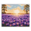 Hajnali virágtenger - számfestő készlet - Számfestő.hu - 60×70cm - Keret nélkül