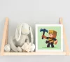 Játékos kockahős csákánya - gyerek számfestő készlet - Számfestő.hu - 20×20cm - Keret nélkül