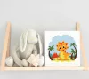Vidám dinoszaurusz nyara - gyerek számfestő készlet - Számfestő.hu - 30×30cm - Keretre feszítve