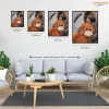 Örökre Melletted – Punch - számfestő készlet - Számfestő.hu - 60×70cm - Keretre feszítve