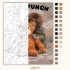 Együtt erősebbek vagyunk - Punch - számfestő készlet - Számfestő.hu - 40×50cm - Keretre feszítve