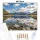 Aoraki / Mount Cook nemzeti park - számfestő készlet - Számfestő.hu - 60×70cm - Keretre feszítve