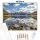 Aoraki / Mount Cook nemzeti park - számfestő készlet - Számfestő.hu - 40×50cm - Keretre feszítve