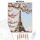 Tavaszi Eiffel-torony - számfestő készlet - Számfestő.hu - 40×50cm - Keretre feszítve