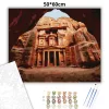 Petra romváros Jordániában - számfestő készlet - Számfestő.hu - 50×60cm - Keret nélkül