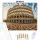 Római Colosseum - számfestő készlet - Számfestő.hu - 50×60cm - Keret nélkül