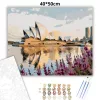 Sydney-i Operaház - számfestő készlet - Számfestő.hu - 40×50cm - Keret nélkül