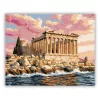 Poszeidón-temploma - számfestő készlet - Számfestő.hu - 50×60cm - Keret nélkül