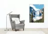 Zúgó yosemite-i vízesés - számfestő készlet - Számfestő.hu - 50×60cm - Keretre feszítve