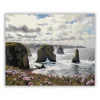 Zúgó atlanti sziklák - számfestő készlet - Számfestő.hu - 80×100cm - Keret nélkül