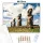 Időtlen Moai őrség - számfestő készlet - Számfestő.hu - 60×70cm - Keretre feszítve