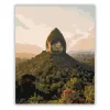Nyugalmas Sigiriya-szikla - számfestő készlet - Számfestő.hu - 60×70cm - Keretre feszítve