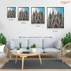 Monumentális Sagrada Família - számfestő készlet - Számfestő.hu - 60×70cm - Keret nélkül