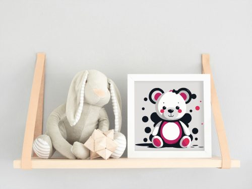 Saci maci - gyerek számfestő készlet - Számfestő.hu - 50×50cm - keret nélkül