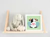 Kedves boci - gyerek számfestő készlet - Számfestő.hu - 20×20cm - keretre feszítve