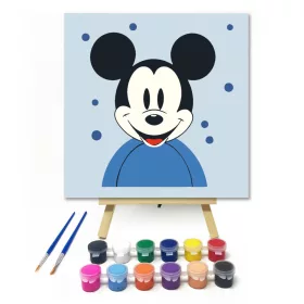 Az egér - gyerek számfestő készlet - Számfestő.hu - 20×20cm - keret nélkül