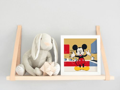 Főzzünk! - gyerek számfestő készlet - Számfestő.hu - 20×20cm - keret nélkül