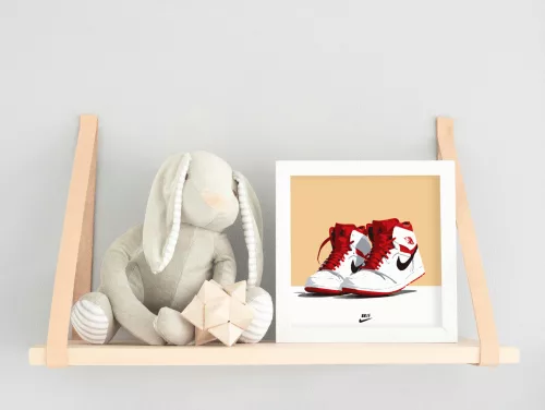 Friss és stílusos - gyerek számfestő készlet - Számfestő.hu - 20×20cm - keret nélkül