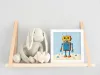 Robot - gyerek számfestő készlet - Számfestő.hu - 30×30cm - keret nélkül