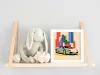 Színes házak előtt - gyerek számfestő készlet - Számfestő.hu - 20×20cm - keret nélkül
