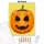 Halloween Tök sárga - Halloweeni számfestő készlet - számfestő készlet - Számfestő.hu - 40×50cm - Keret nélkül