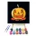 Nevető Tök - Halloweeni számfestő készlet - Számfestő.hu - 30×30cm - keret nélkül