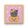 Halloweeni Cica - Halloweeni számfestő készlet