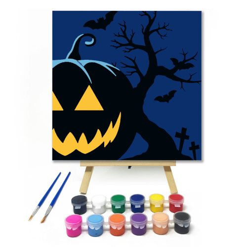 Halloween Éjjel - Halloweeni számfestő készlet