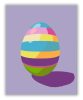 Színes Húsvéti Tojás - húsvéti számfestő készlet
