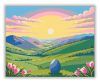 Húsvéti Panoráma - húsvéti számfestő készlet