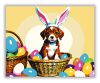 Színes Tojások Között - húsvéti számfestő készlet