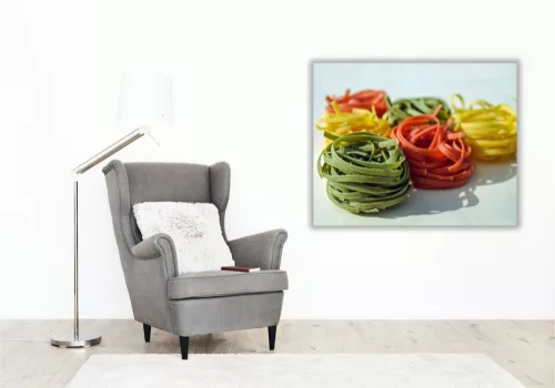 Tésztaspirál - számfestő készlet - Számfestő.hu - 80×100cm - keretre feszítve