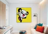 Happy Panda - gyerek számfestő készlet - Számfestő.hu - 40×40cm - keret nélkül