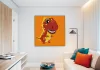 T-Rex - gyerek számfestő készlet - Számfestő.hu - 50×50cm - keret nélkül