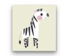 Piros Arcú Zebra - gyerek számfestő készlet