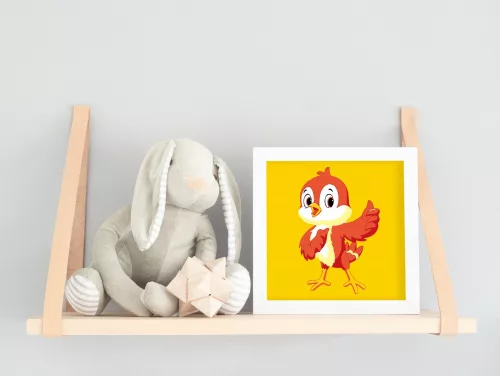 Produkció - gyerek számfestő készlet - Számfestő.hu - 20×20cm - keret nélkül