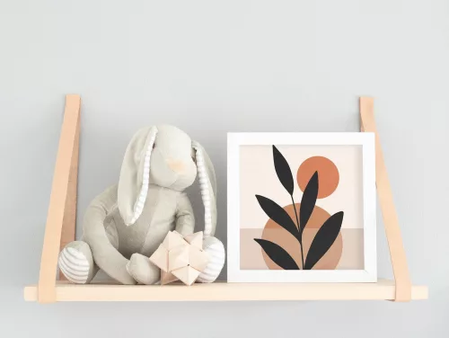 Egy Virág - gyerek számfestő készlet - Számfestő.hu - 20×20cm - keret nélkül