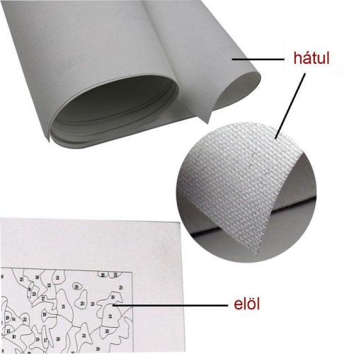 Pihenés - gyerek számfestő készlet - Számfestő.hu - 20×20cm - keret nélkül