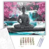Buddha Zen - számfestő készlet - Számfestő.hu - 80×100cm - keret nélkül