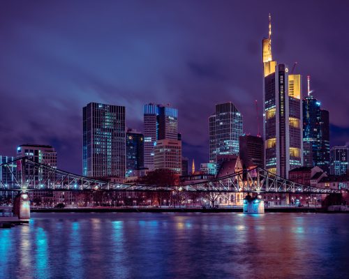 Frankfurt Város - vászonkép