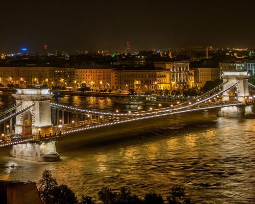 Budapest Fényei - vászonkép