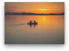 Balatoni naplemente - vászonkép