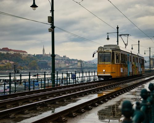 Budapesti villamos - vászonkép