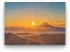 Napnyugta Fuji hegy - vászonkép