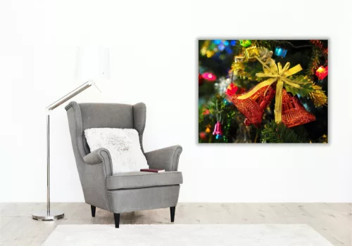 Karácsonyi csengő- számfestő készlet - Számfestő.hu - 50×60cm - keret nélkül