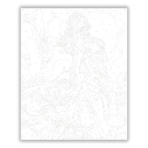 Ara - számfestő készlet – 40×50 cm - számfestő készlet